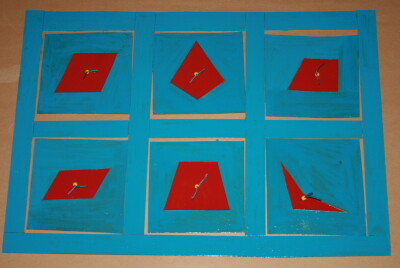 Cofanetto delle figure geometriche piane Montessori presentazione ed esercizi 20