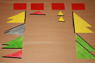 I triangoli costruttori Montessori 10