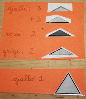 I triangoli costruttori Montessori 6