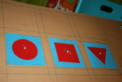 Tutorial DIY Montessori costruire il cofanetto delle figure geometriche 20