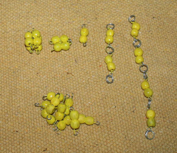 Costruire il materiale delle perle colorate Montessori perle-colorate-Montessori-12