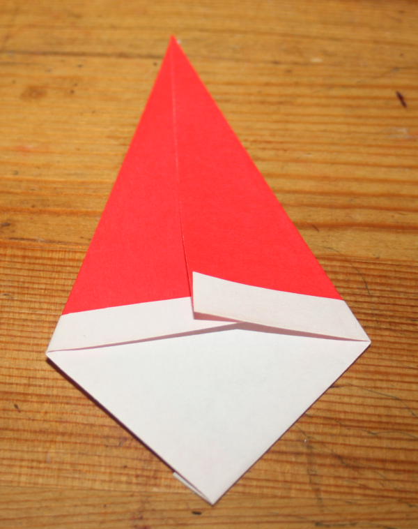 Babbo Natale origami 4