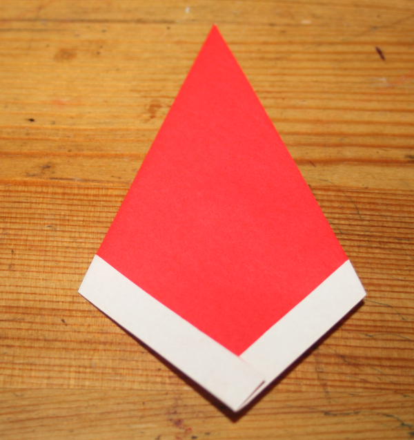 Babbo Natale origami 5