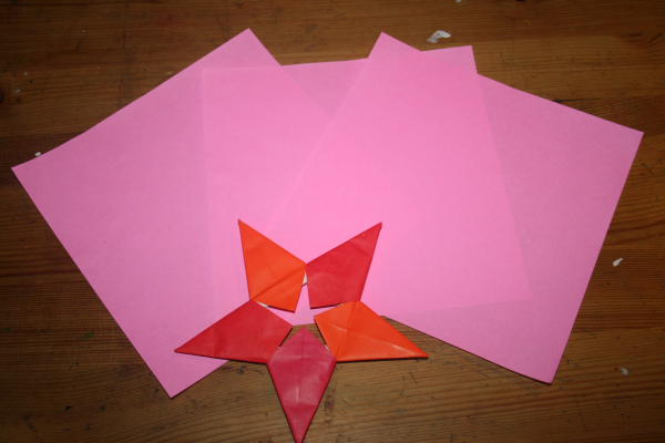 stella origami a 5 punte 1