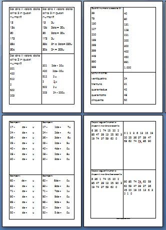Schede autocorrettive ADDIZIONI - seconda classe 21