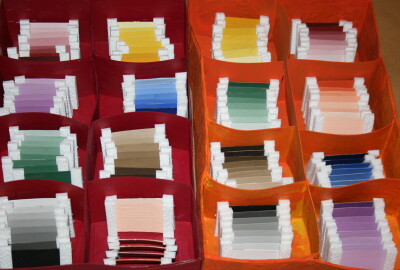 Spolette dei colori Montessori TERZA SERIE