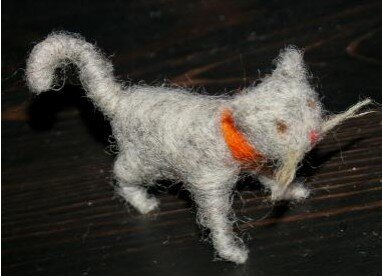 Animali di lana cardata - Gattino 1