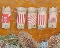 Natale Calendari dell'Avvento fai da te - 70 e più idee - 12