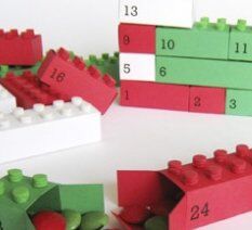 Natale Calendari dell'Avvento fai da te - 70 e più idee - 20