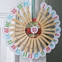 Natale Calendari dell'Avvento fai da te - 70 e più idee - 23