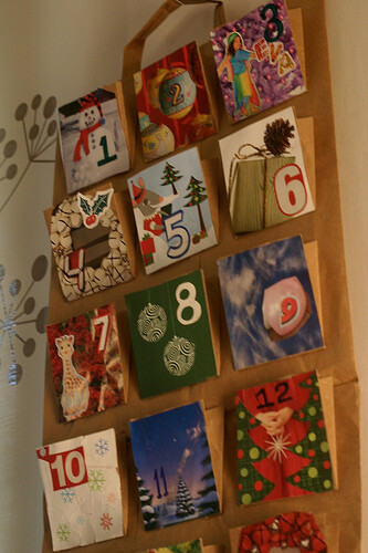 Natale Calendari dell'Avvento fai da te - 70 e più idee -30