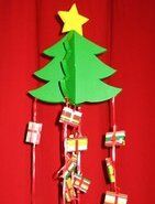 Natale Calendari dell'Avvento fai da te - 70 e più idee - 31