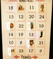 Natale Calendari dell'Avvento fai da te - 70 e più idee - 41