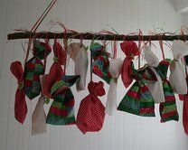 Natale Calendari dell'Avvento fai da te - 70 e più idee - 55