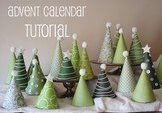 Natale Calendari dell'Avvento fai da te - 70 e più idee - 64