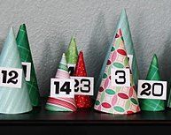 Natale Calendari dell'Avvento fai da te - 70 e più idee - 13