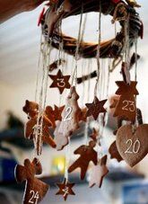 Natale Calendari dell'Avvento fai da te - 70 e più idee - 51