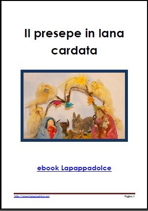 Presepe in lana cardata - ebook 1