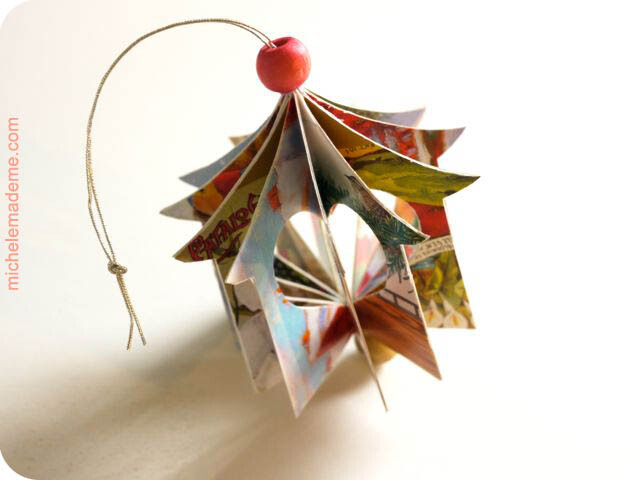 Decorazioni Natalizie Origami.Decorazioni Natalizie Fai Da Te 50 Idee Per Decorare La Casa E L Albero Di Natale Lapappadolce