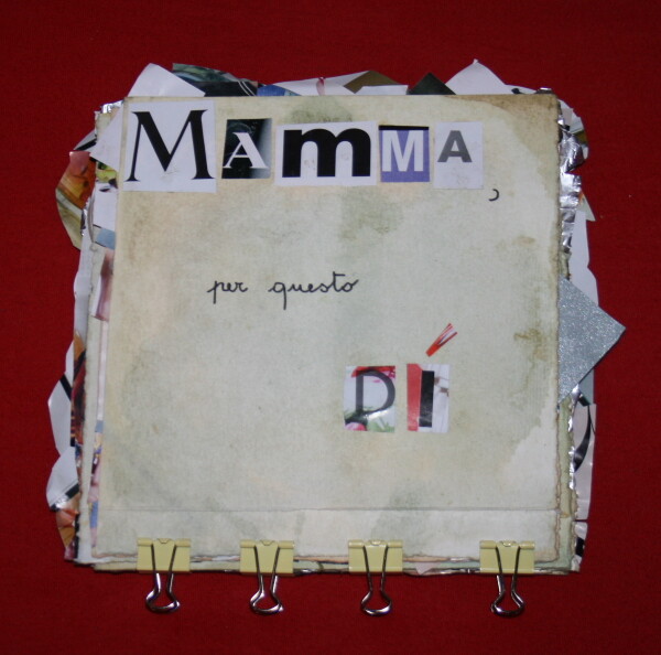 Festa della mamma - ebook - Libretto d'auguri illustrato con tisane, tè, sale grosso e collage...