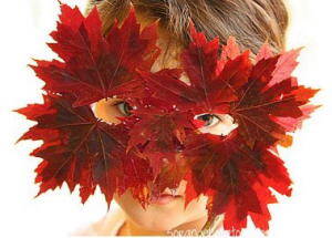 lavoretti per l'autunno 110 e più progetti creativi da realizzare coi bambini autunno maschera-di-foglie