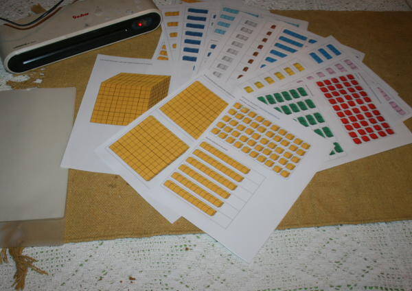 perle colorate Montessori 24