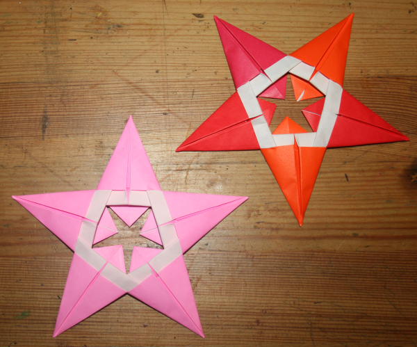 stella origami a 5 punte 31