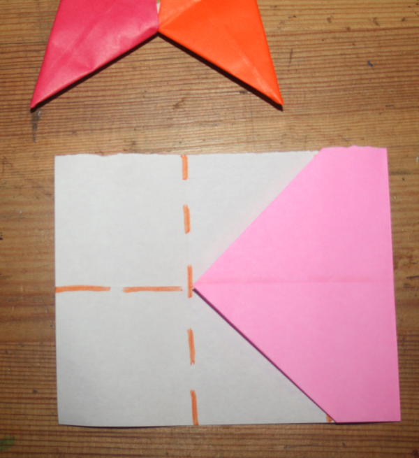 stella origami a 5 punte 8