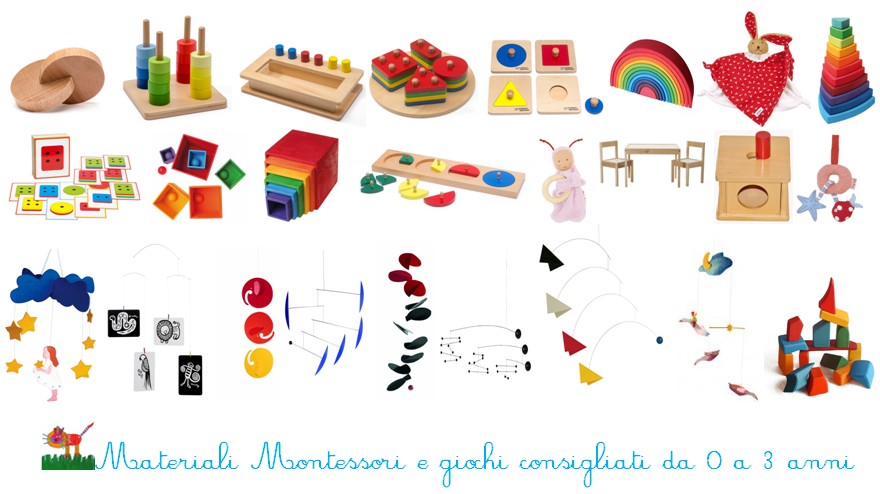 Acquisto online di materiali Montessori e giochi da 0 a 3 anni 2