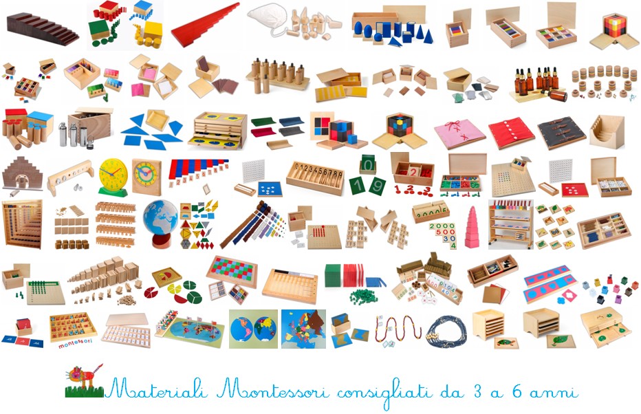 Acquisto online di materiali Montessori e giochi da 3 a 6 anni 1