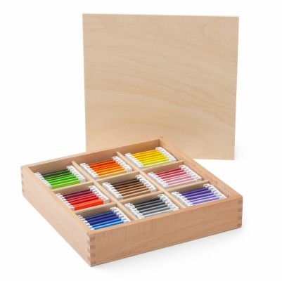 spolette dei colori Montessori serie 3