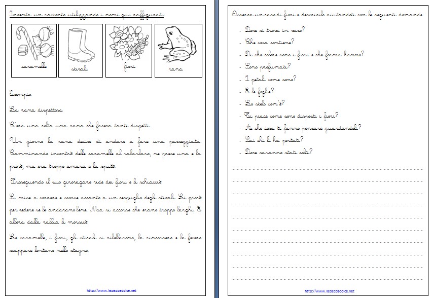 Esercizi Di Grammatica Per La Classe Seconda Lapappadolce