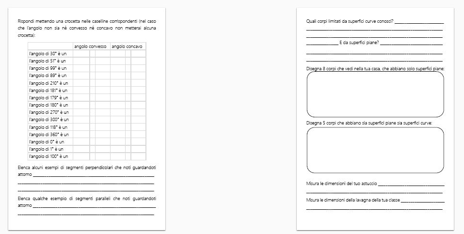 Esercizi Vari Di Geometria Per La Classe Quarta Lapappadolce