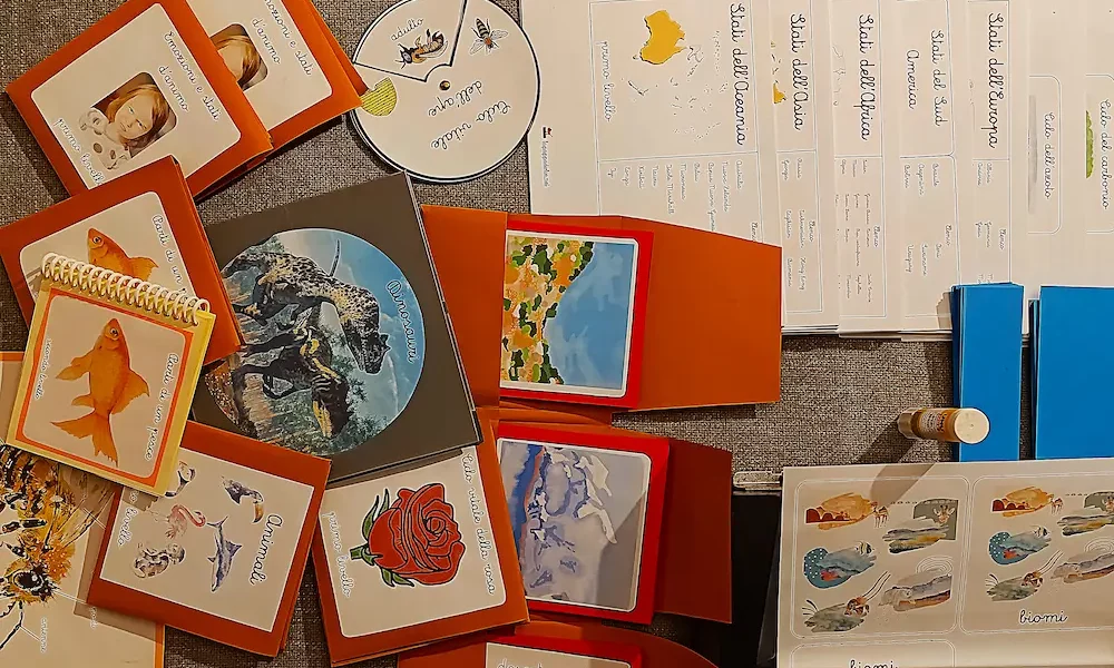 materiali stampabili Montessori